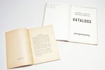3 mākslas muzeju katalogu komplekts: 1929 / 1938 / 1939 g., Parīze, Rīga, Tukums, Latvijas mākslas m...
