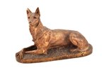 статуэтка, "Собака", бронза, h 20 x 29.5 x 10.7 см, вес 3150 г....
