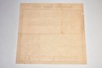 map, The newest plan of Riga, Latvia, Russia, beginning of 20th cent., 33.5 x 35.5 cm...
