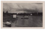 photography, Langstiņi lake, Latvia, 20-30ties of 20th cent., 14х9 cm...