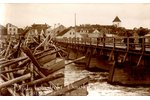 atklātne, "Plūdu katastrofa Bauskā", 1928 g....