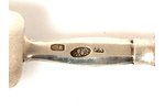 knife, silver, Johan Allenius, 84 standard, 53.8 g, 1898, St. Petersburg, Russia...