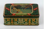 box, Labour holiday 25th of july 1937, metal, Latvia, the 20-30ties of 20th cent....