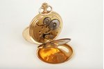 pocket watch, "Longines", Switzerland, the beginning of the 20th cent., gold, 585 standart, working...