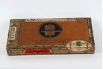 box, cigar "Paul Grimm" Berlin, wood, Germany, the beginning of the 20th cent....