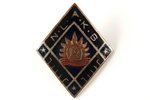 badge, NLAKB - ? Independent Latvian retired soldiers Society, Latvia, 20-30ies of 20th cent., 38 x...