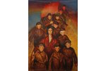 Tsirkunov Juriy (1925), "Our fathers", 1968, canvas, oil, 180 х 127 cm, Riga...