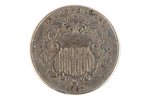 5 центов, 1882 г., США, 5.0 г...