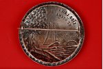 "Sakta", silver, 875 standard, 16.6 g., the 20-30ties of 20th cent., Latvia...