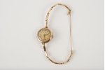 wristwatch, "Borel Fils & Cie", women's, France, the beginning of the 20th cent., gold, 585 standart...