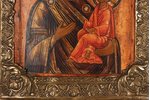 Tihvinsk, God's mother, board, painting, Russia, the 19th cent., 32 x 27 cm...