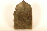 left leaf, bronze, 2-color enamel, Russia, the 19th cent., 16 x 10 cm...