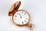 pocket watch, "Moser", Switzerland, the beginning of the 20th cent., gold, 56 standart...