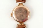 wristwatch, "Rolex", d = 2.5 cm, Switzerland, the beginning of the 20th cent., gold...