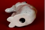 figurine, Wolf, porcelain, USSR, Dmitrov Porcelain Factory (Verbilki), the 50ies of 20th cent....