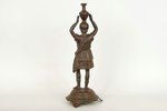 статуэтка, Античный юноша, чугун, 34 см, вес ~1640 г., Германия, Циммерманн (Ханау), 19-й век...
