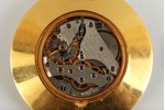 pocket watch, "Raketa", USSR, the 60-70ies of 20th cent., metal, gold plated, diameter - 40 mm...