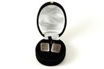 Northern niello, Moscow, silver, 875 standard, 11 g., the 60-80ies of 20th cent., USSR...