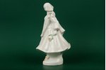 statuete, Tautas meita, porcelāns, Rīga (Latvija), PSRS, autordarbs, modeļa autors - Aldona Elfrīda...