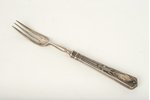 fork, silver, art-nouveau, 84 standard, 33.97 g, 1908, St. Petersburg, Russia...