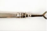 fork, silver, 84 standard, the 2nd half of the 19th cent., St. Petersburg, Russia, 17 cm...