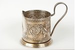 tea glass-holder, Minin and Pozarsky, german silver, USSR, the 60-80ies of 20th cent....
