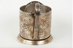 tea glass-holder, Minin and Pozarsky, german silver, USSR, the 60-80ies of 20th cent....