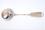 spoon, strainer, silver, 84 standard, 42.3 g, Russia...