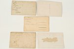 postcard, Artilery, The Republic of Latvia, 20-30ties of 20th cent., 5 psc....