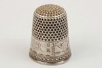thimble, silver, 800 standard, 4.7 g, the beginning of the 20th cent., Germany...