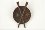 badge, For excellent shooting, Russia, beginning of 20th cent....