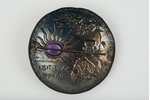 Сакта, серебро, 875 проба, 21 г., размер кольца 6.5, 20-30е годы 20го века, Латвия...