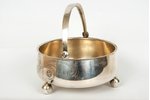 candy-bowl, silver, Ivan Mnekin, 84 standard, 190 g, 1908, Moscow, Russia...
