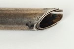 fountain pen, silver, 916 standard, 16.1 g, the 20-30ties of 20th cent., USSR, 16 cm, artel IZO...