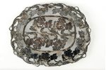candy-bowl, silver, Ludwig Rozental, 875 standard, 231 g, the 20-30ties of 20th cent., Latvia, ~16.5...
