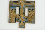 3 enamel colours, bronze, Russia, the beginning of the 20th cent., 16.5 x 11 cm...