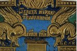 3 emaljas krāsas, bronza, Krievijas impērija, 20. gs. sākums, 16.5 x 11 cm...