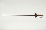 epee, 79 cm, France, the 2nd half of the 19th cent., doctor emblem...