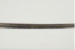 zobens, Monogramma: Fridrihs-Francs II, Meklenburgas-Šverinas lielais hercogs, 89 cm, Vācija, 19. gs...