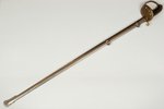 epee, Latvian army officers parade sword "Alexander Coppel" with a scabbard, 102 cm, Latvia, the 30t...