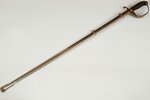 zobens, Latvijas armijas parādes virsnieku atvieglotais zobens "Alexander Coppel" ar makstu, 102 cm,...