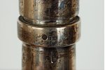 bottle, silver, State vodka, 875 standard, 361.1 g, the 20-30ties of 20th cent., Latvia, height 27 c...