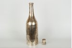 бутылка, серебро, Государственная водка, 875 проба, 361.1 г, 20-30е годы 20го века, Латвия, высота 2...