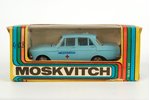 car model, Moskvich 408 Nr. А1, Medical service, metal, USSR...