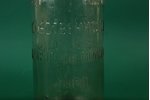 bottle, Central milk property, Riga, height 32 cm, glass, Russia, the beginning of the 20th cent....