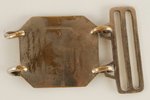 buckle, Police, Latvia, 20-30ies of 20th cent., 5 x 8 mm...