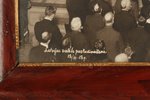 фотография, Провозглашение независимости Латвии, 1918 г., 29 x 39 см, в оригинальной раме...