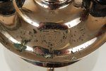 самовар, миниатюра, Иван Катов, Российская империя, начало 20-го века, вес 250.25 г, высота с трубой...