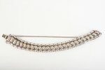 silver, 84 ПТ standard, 21.1 g., the 19th cent., length 17 cm...