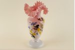 vase, painted with enamel, the beginning of the 20th cent., height 28 cm...